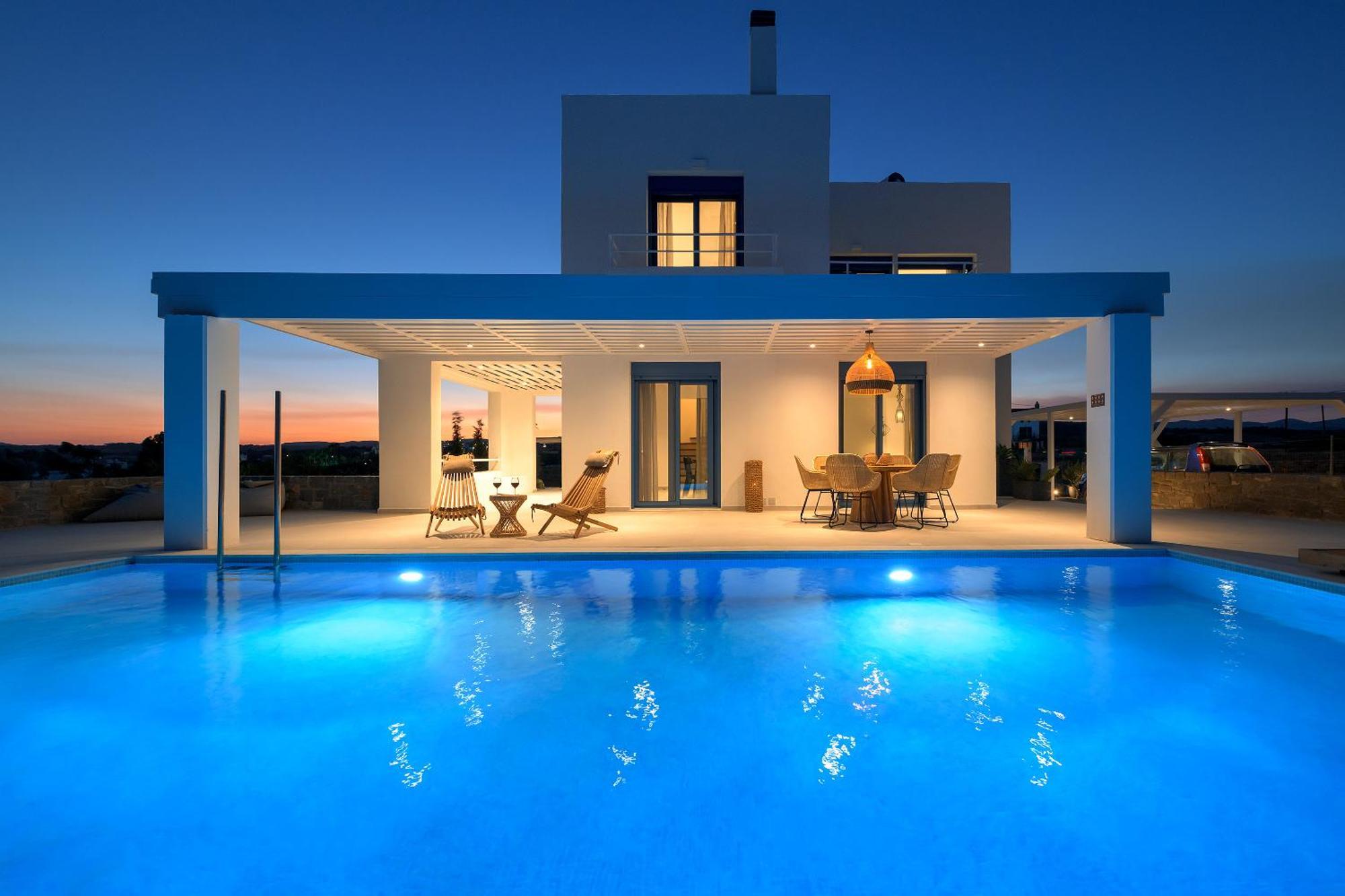 Astrea Villas ラクハニア エクステリア 写真